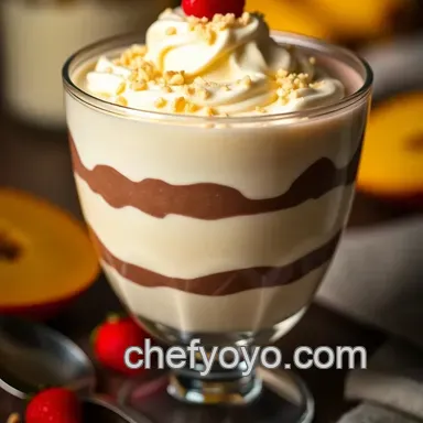 My Delicious Creamy Kraft Jell-O Instant Pudding Parfait: 5 Easy Layers Recipe Card
