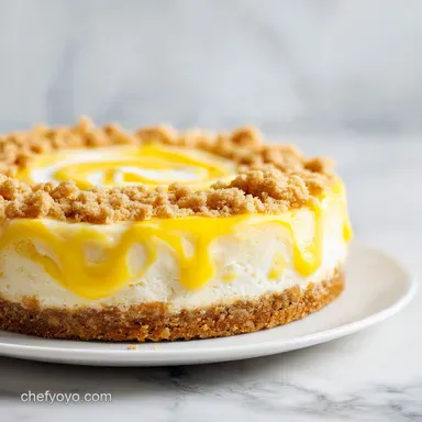 Lemon Dump Cake with Cream Cheese Recipe Card