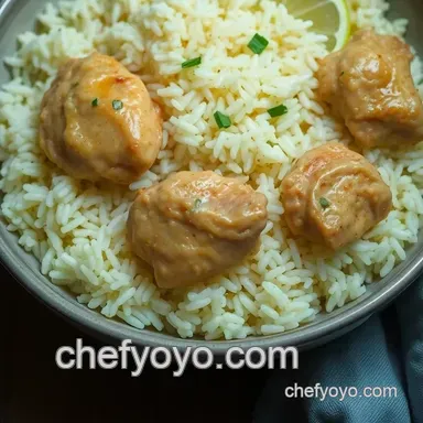 Easy & Juicy Chicken and Rice Recipe Instant Pot: My Creamy Lemon Herb Twist Recipe Card