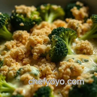 Creamy Baked Broccoli Recipe: Parmesan Breadcrumb Heaven! Recipe Card