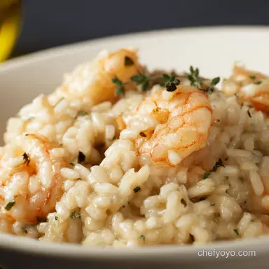 Creamy Shrimp Risotto Recipe A Taste of Italy at Home Recipe Card