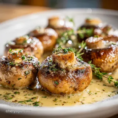 Stuffed Mushrooms Recipe for 24 Servings