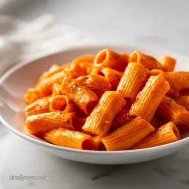 Creamy Tomato Garlic Pasta: 25 Minutes Recipe Card