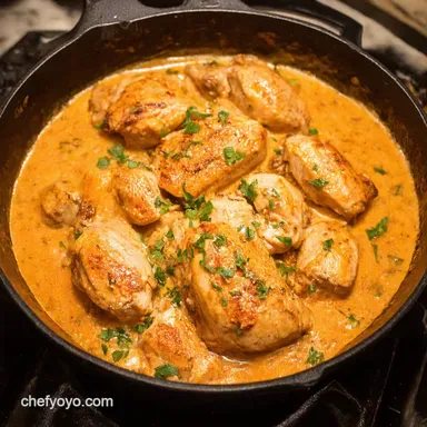 Creamy Tuscan Chicken Skillet Easy Chicken Skillet Recipes Recipe Card