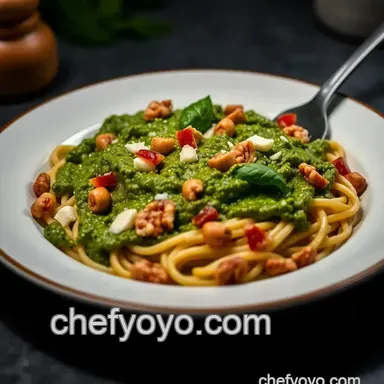 Easy & Creamy Pesto Recipe with Walnuts: My Family&rsquo;s Favourite Twist Recipe Card