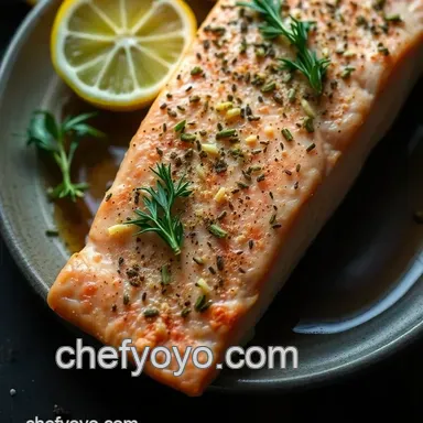 Easy Lemon-Dill Salmon: How Long to Air Fry for Crispy Perfection? Recipe Card