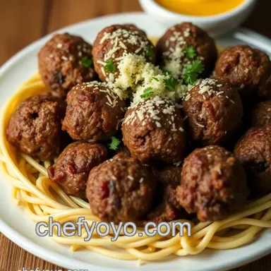 Easy Crispy Air Fryer Meatballs: How Long to Cook Raw Meatballs Recipe Card