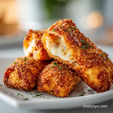 Air Fryer Pizza Roll with Crispy Baked in 18 Minutes Recipe Card