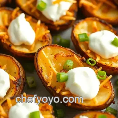 How to Make Delicious Crispy Air Fryer Potato Skins with Cottage Cheese