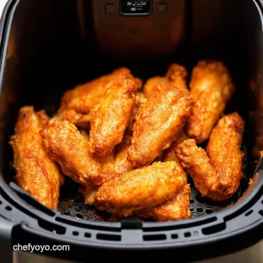 Crispy Air Fryer Wings My PubStyle Air Fryer Meals Recipe Card
