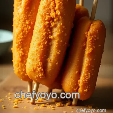 Ultimate Crispy State Fair Corn Dogs Air Fryer: A Nostalgic Delight! Recipe Card