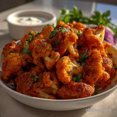 Buffalo Cauliflower Recipe: Ultra-Crispy Air Fryer Method