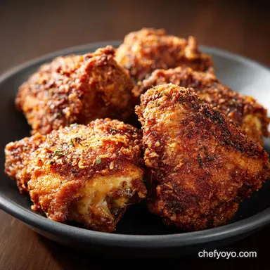 Oven Fried Chicken: Crispy Buttermilk Recipe (No Deep Frying) Recipe Card