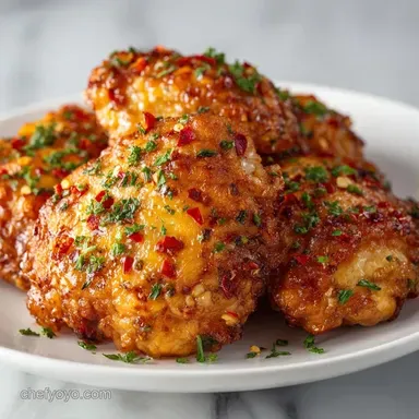 Crispy Chicken Thighs in 35 Minutes Recipe Card