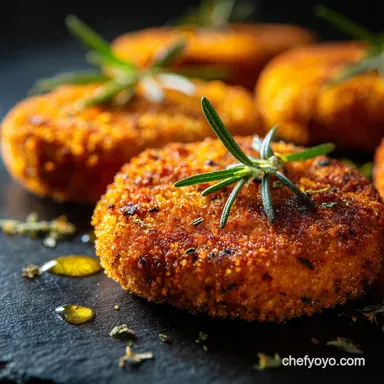 Chickpea Milanese: Ultra-Crispy Golden Vegan Cutlet Recipe Recipe Card