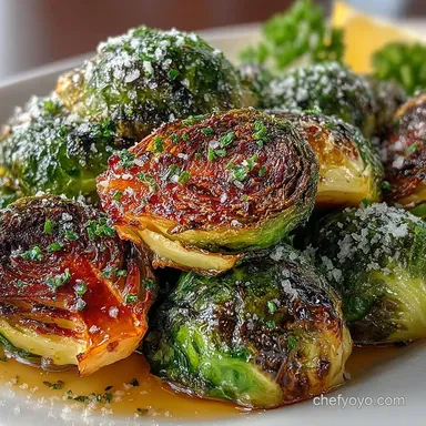 Crispy Honey Balsamic Brussels Sprouts Recipe No More Soggy Veg Recipe Card