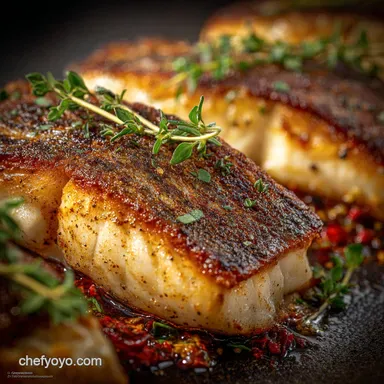 Mediterranean Sea Bass: Easy Crispy Skin Fillets in Under 25 Mins Recipe Card