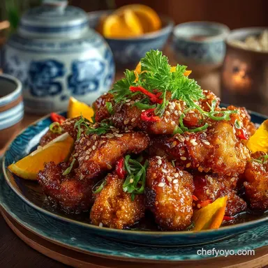 Crispy Orange Chicken Recipe That Perfect Takeaway Texture at Home Recipe Card