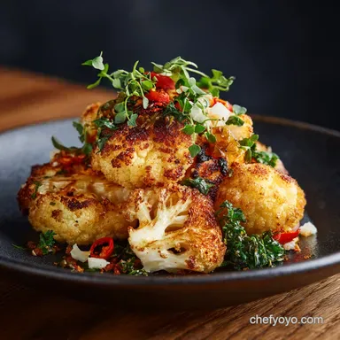 Absolutely Crispy Roasted Cauliflower The Chefs HighHeat Method Recipe Card