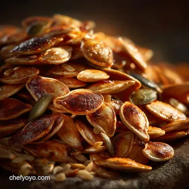 Chefs Secret How to Make Crispy Roasted Pumpkin Seeds Every Time Recipe Card