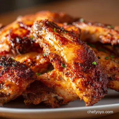 Baked Turkey Wings: Utterly Crispy Skin Tender Pub-Style Meat