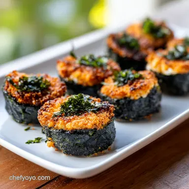 Sushi Cups Recipe: Baked Nori Shells in 35 Minutes Recipe Card