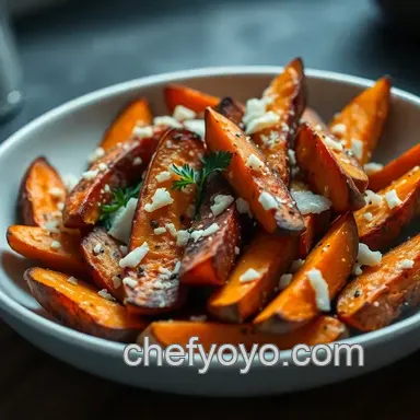 Easy Crispy Sweet Potato Wedges with Garlic Parmesan for Family Dinners Recipe Card