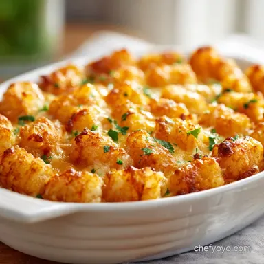 Tater Tot Casserole Recipe: Silky Beef in 45 Minutes Recipe Card