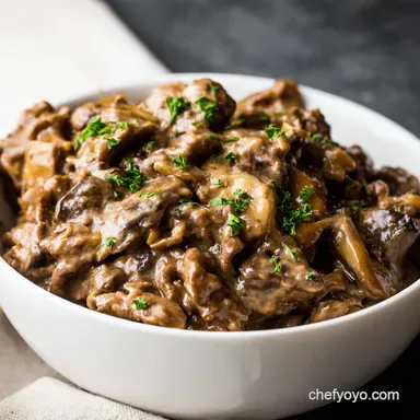 Crock Pot Beef Stroganoff Recipe My Easy Weeknight Winner Recipe Card
