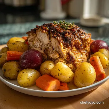 Turkey Breast in Crock Pot: Moist Herb Infusion Recipe Card