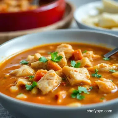 Easy Crockpot Chicken Tortilla Soup Recipe My Familys Fave Recipe Card