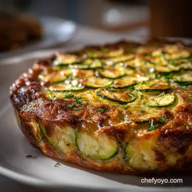 Crustless Zucchini Pie: The Easy, Creamy, Healthy Summer Dinner Bake Recipe Card
