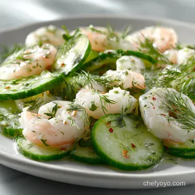 Creamy Shrimp Salad with Dill in 20 Minutes Recipe Card
