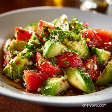 Cucumber Tomato Avocado Salad: Crisp, Creamy, and Ready in 15 Minutes Recipe Card