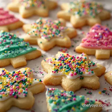 Cut Out Sugar Cookie Recipe No Chill | Rustic Mediterranean Baking Recipe Card