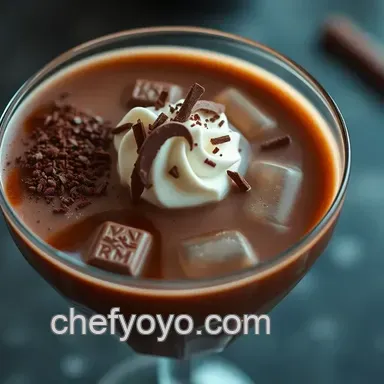 Decadent Chocolate Martini Recipe: My Go-To Sweet Sip of Bliss Recipe Card
