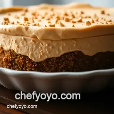 Decadent No-Bake Peanut Butter Pie Recipe: A Family Favourite Treat Recipe Card