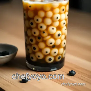 Deliciously Chewy: How to Make Boba Tea at Home Recipe Card
