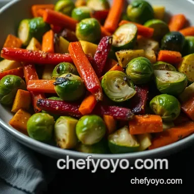 Deliciously Daring: A Flavorful Substitute for Canola Oil in Roasted Veggies Recipe Card