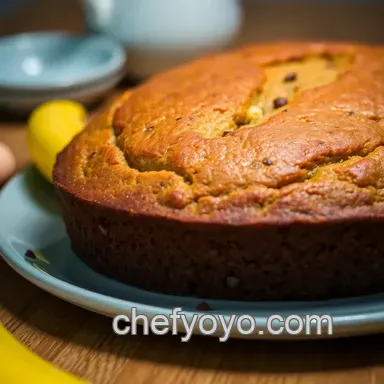 Delightfully Moist Homemade Banana Bread: How to Make It Easy Recipe Card