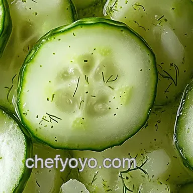 Dill-icious Creamy Cucumber Salad Recipe: Grandma's Twist! Recipe Card