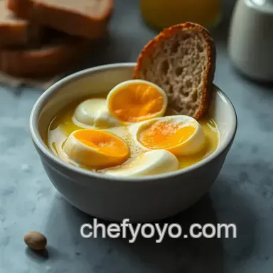Delicious Dipping Egg Delight: A Must-Try Soft-Boiled Treat Recipe Card