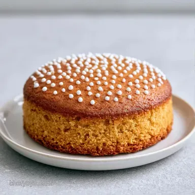 Easy Cake Mix Dot Cake with Pudding Recipe Card