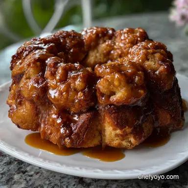 Monkey Bread: Easy Pull-Apart Caramel Masterpiece Recipe Card