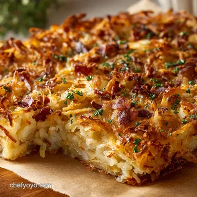 Hashbrown Casserole Recipe: Ultra-Crispy Cheesy Bake