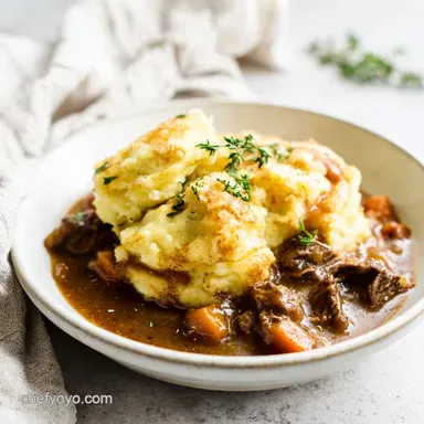 Easy Cottage Pie Recipe for 4 Servings