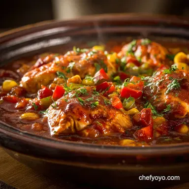 Crock Pot Santa Fe Chicken: Easy Weeknight Dump-and-Go Recipe Recipe Card