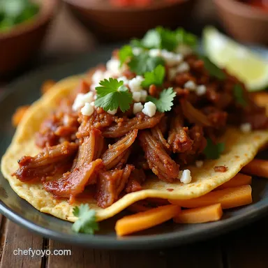 Best Crockpot Carnitas Recipe Crispy Pork Slow Cooker Recipe Card