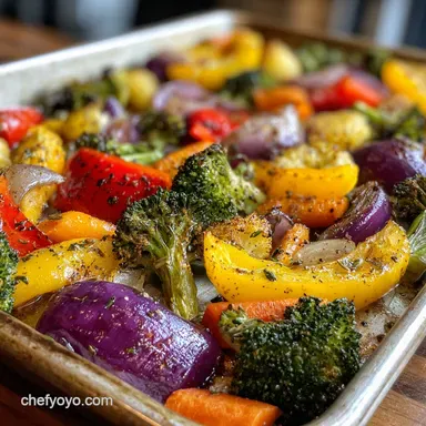 Easy Daniel Fast Recipe with Roasted Vegetables: Caramelized & Savory