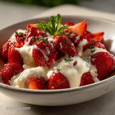 Fresas con Crema Recipe: Velvety & Authentic Dessert Recipe Card